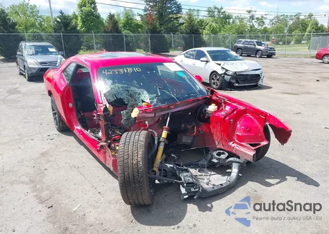 2016 Dodge Challenger R/T Scat Pack z USA, uszkodzony, nr VIN 2C3CDZFJ3GH322969